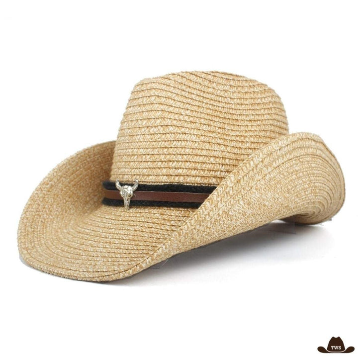 Chapeau Cowboy Paille Souple