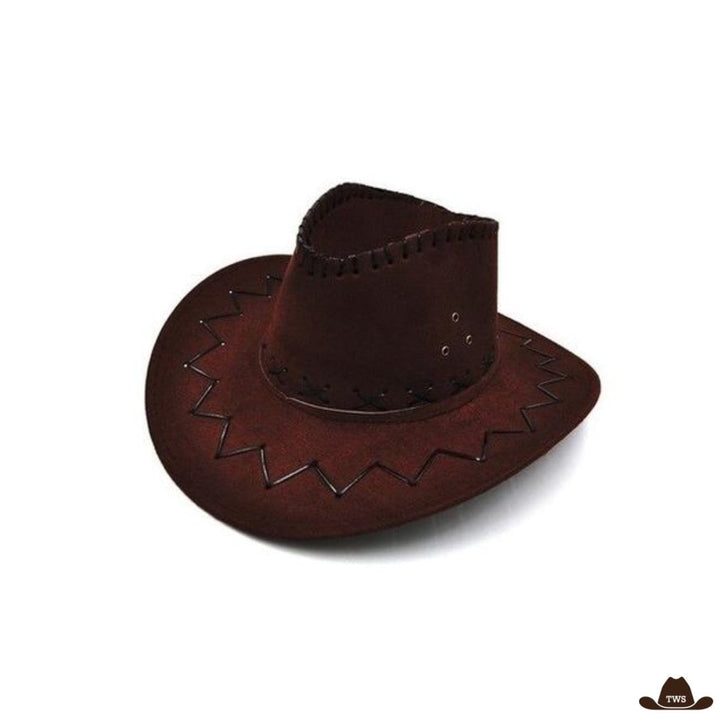 Chapeau de western The Original - marron foncé