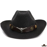 Chapeau de Paille Cow-boy Homme