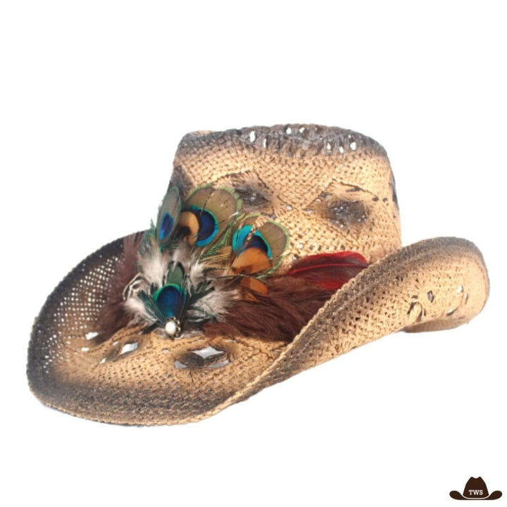 Chapeau Paille Femme Western