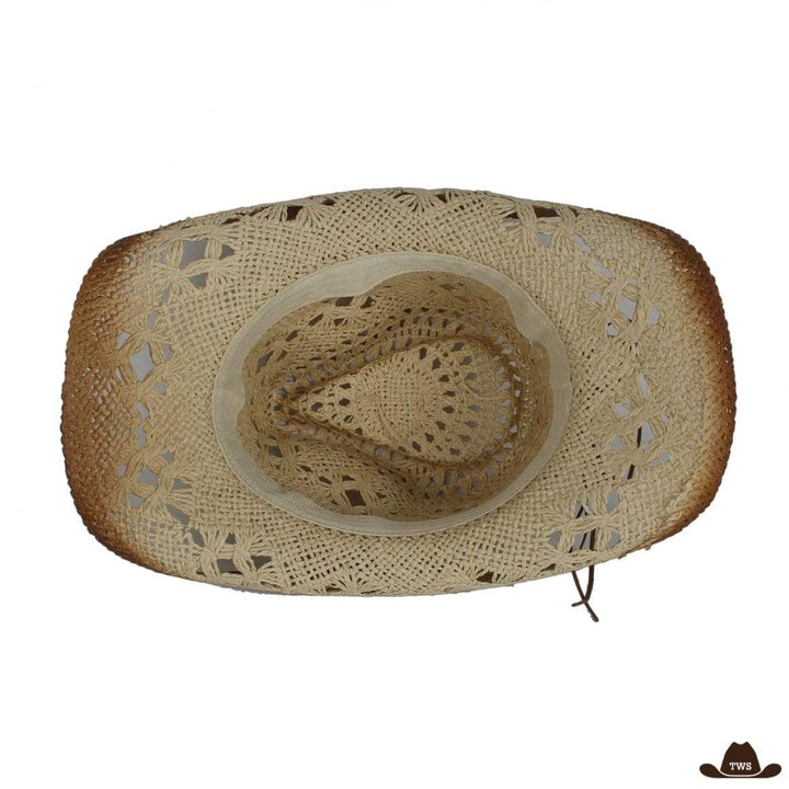 Chapeau Paille Femme Western Intérieur