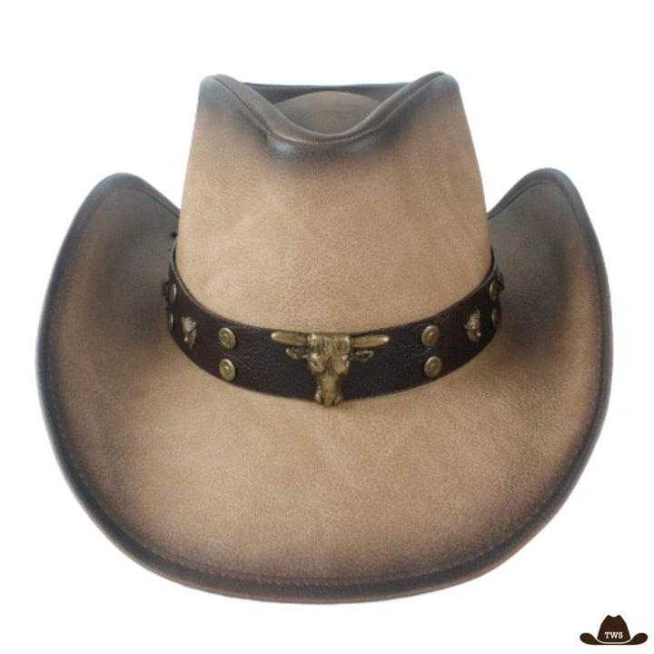 Chapeau de Western Cuir Homme