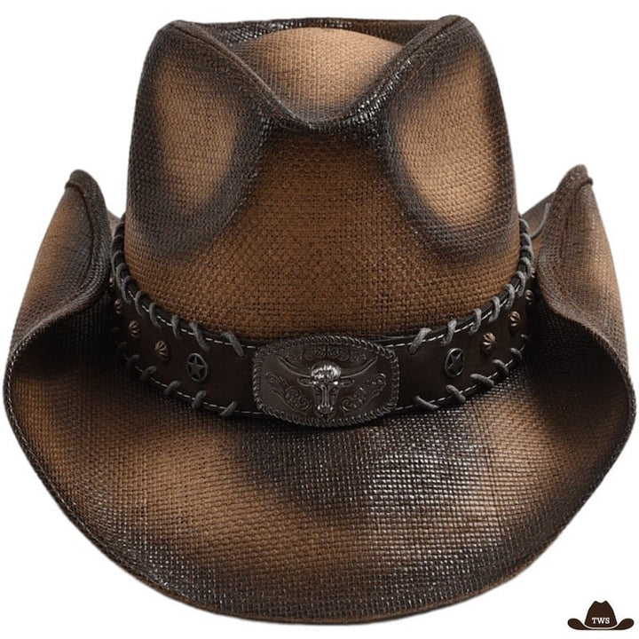 Chapeau Paille Western Homme