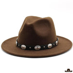 Chapeau Style Cowboy Marron