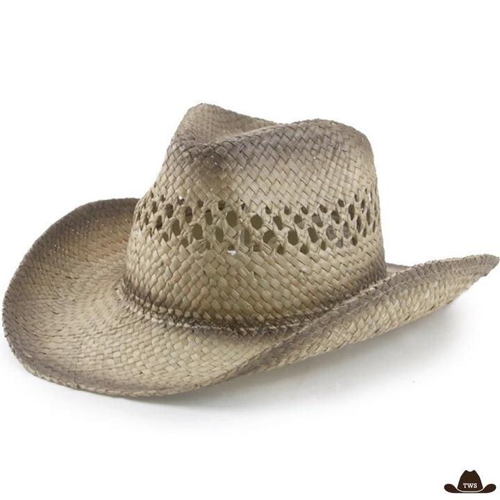 Chapeau Style Western Paille