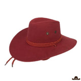 Chapeau style western - rouge