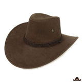 Chapeau style western - marron