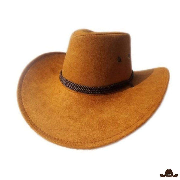 Chapeau style western - jaune