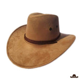 Chapeau style western - marron clair