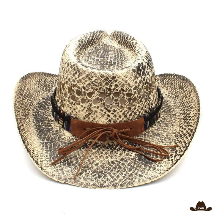 Chapeau Crâne de Vache Western Femme