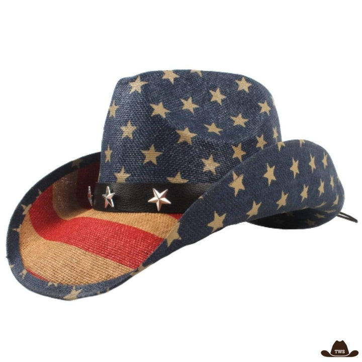 Chapeau Western Drapeau Américain