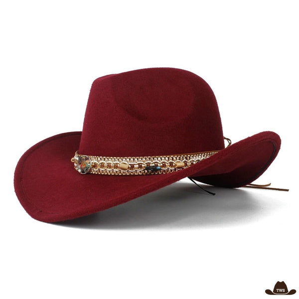 Chapeau Western Bordeaux