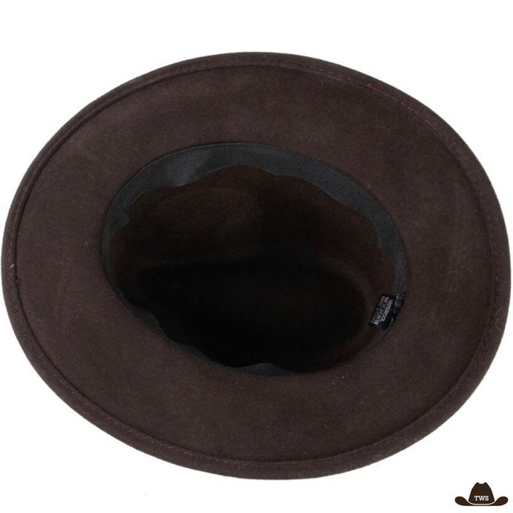 Chapeau Cowboy Bords Plats