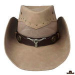 Chapeau Western Buffalo Leather