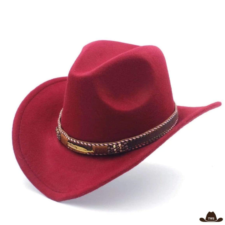 Chapeau Western Cavalry Bordeaux