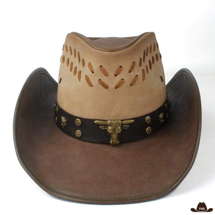 Chapeau Western Country en Cuir