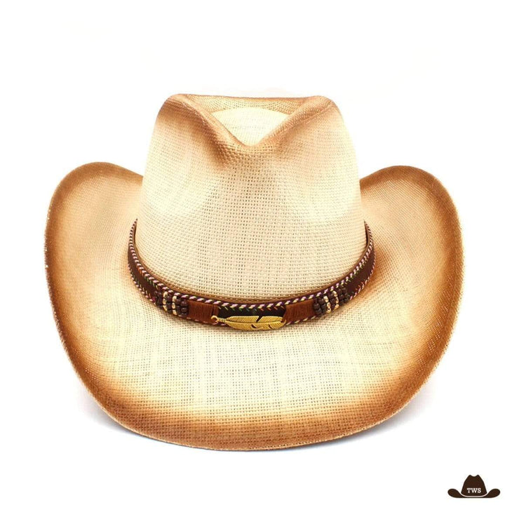 Chapeau de Western Dundee Paille