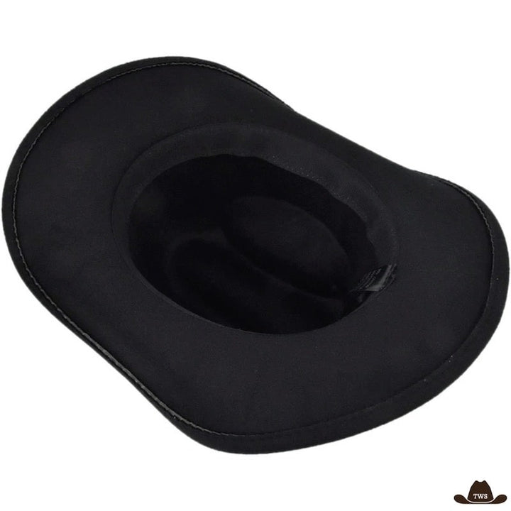 Chapeau Western Feutre Lanière Boucle