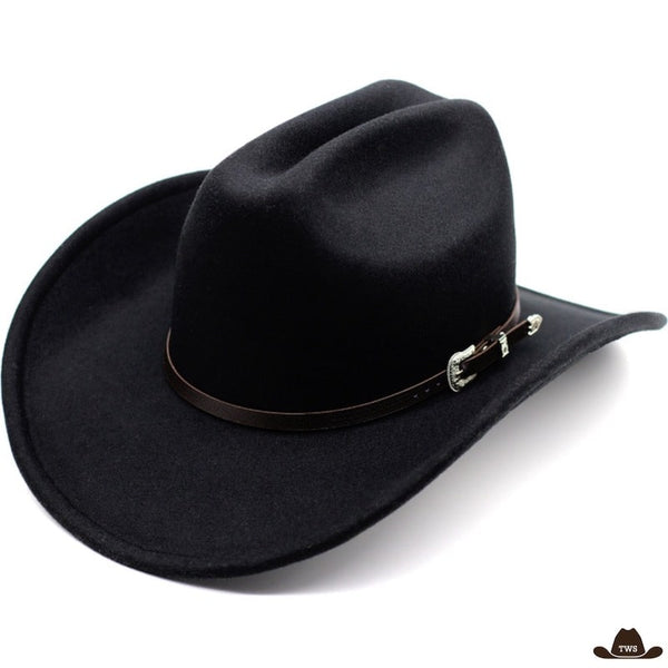 Chapeau Western Noir Homme