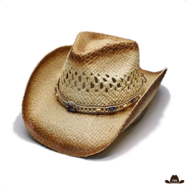 Chapeau de Paille Cowboy Femme