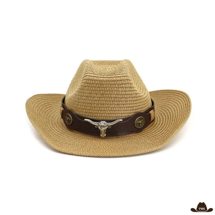 Chapeau de Western Paille Homme