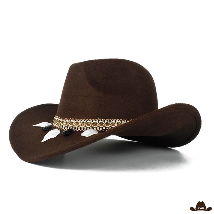 Chapeau Western Pioneer Femme