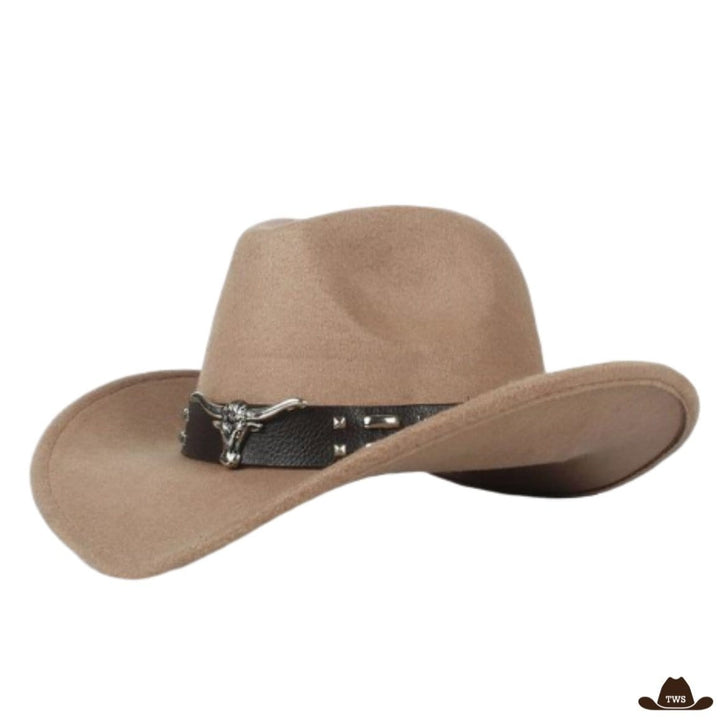 Chapeau Western Show Beige