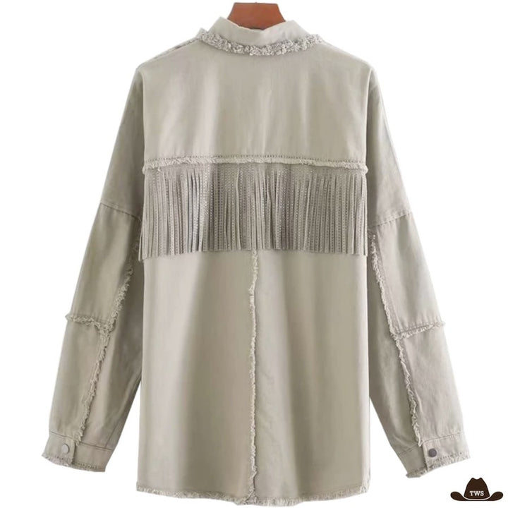 Chemise Franges de Country