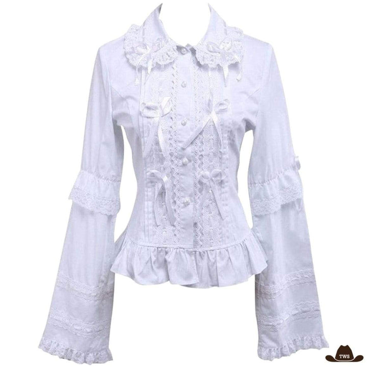 Chemise Blanche Country