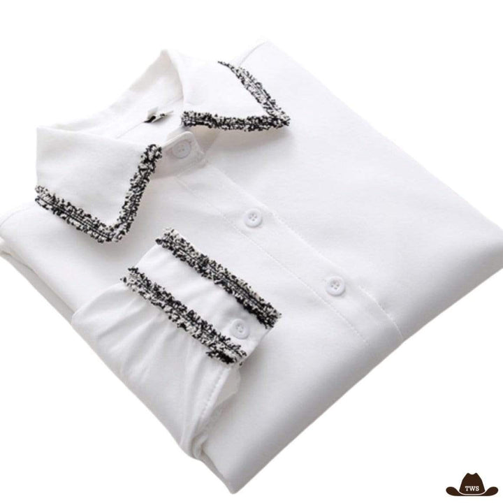 Chemise Western Blanche Femme