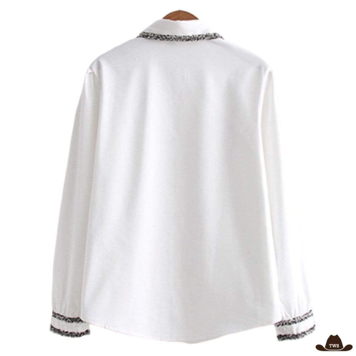 Chemise Western Blanche Femme