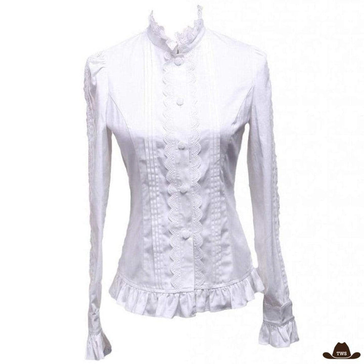 Chemise Brodée Country Danse