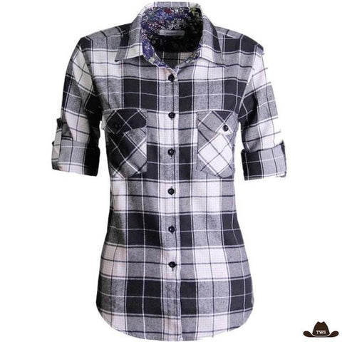 chemise country femme grande taille