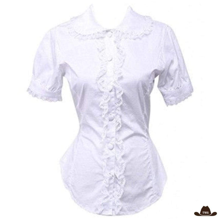 Chemise Country Romantica