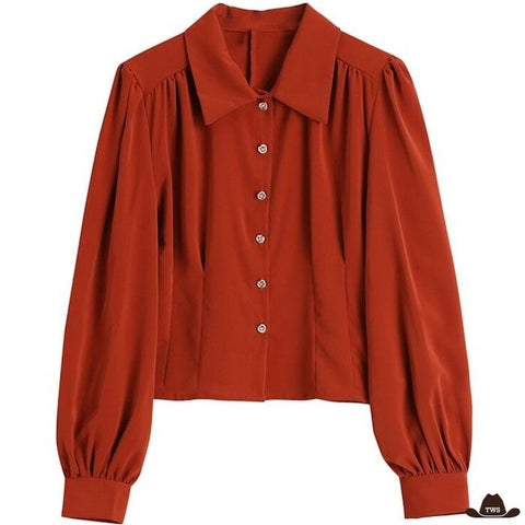 Chemise Country Rouge