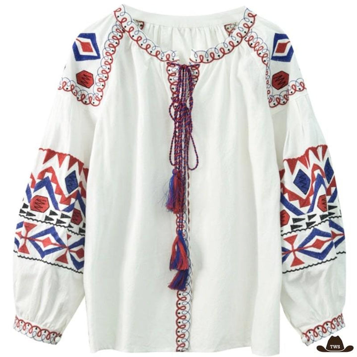 Chemise Country Western pour Femme