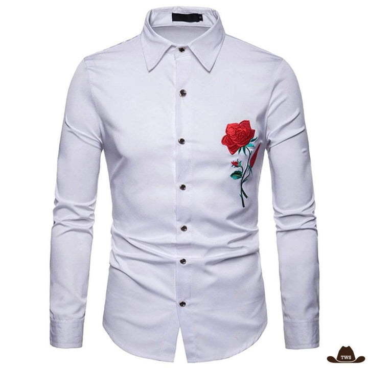 Chemise Cowboy Blanche