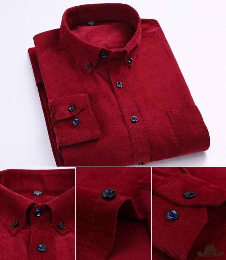 Chemise Cowboy Rouge