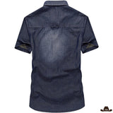 Chemise Jean Homme Western