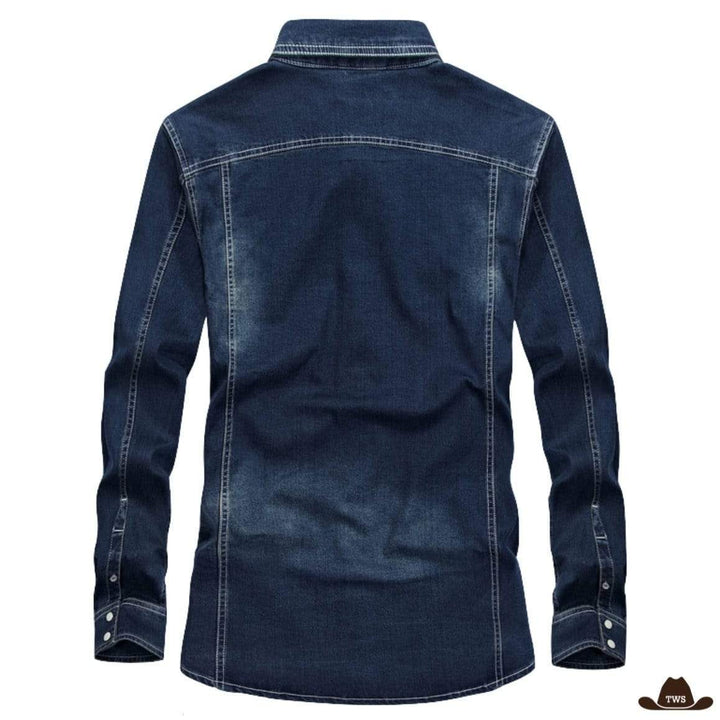 Chemise Jean Style Western