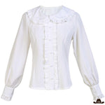Chemise Femme Blanche Western