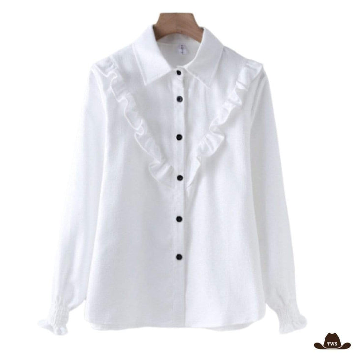 Chemise Femme Western Blanche