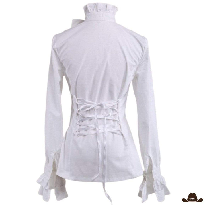 Chemise Nouée Devant Femme Type Western