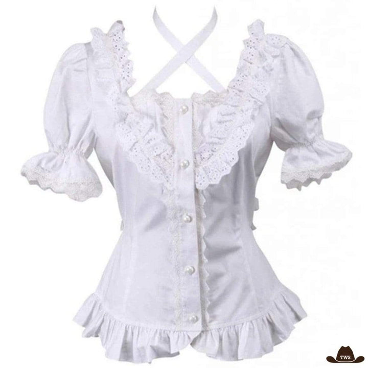 Chemise Western à Passepoil