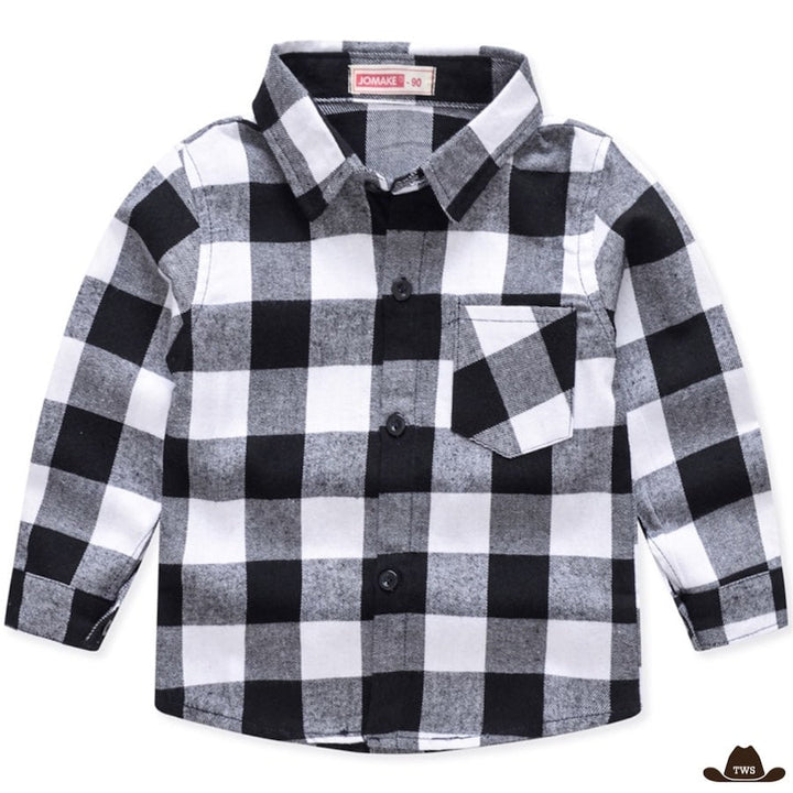 chemise enfant western