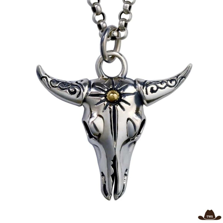 Pendentif Crâne de Buffle