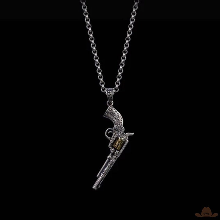 Collier Revolver Argent