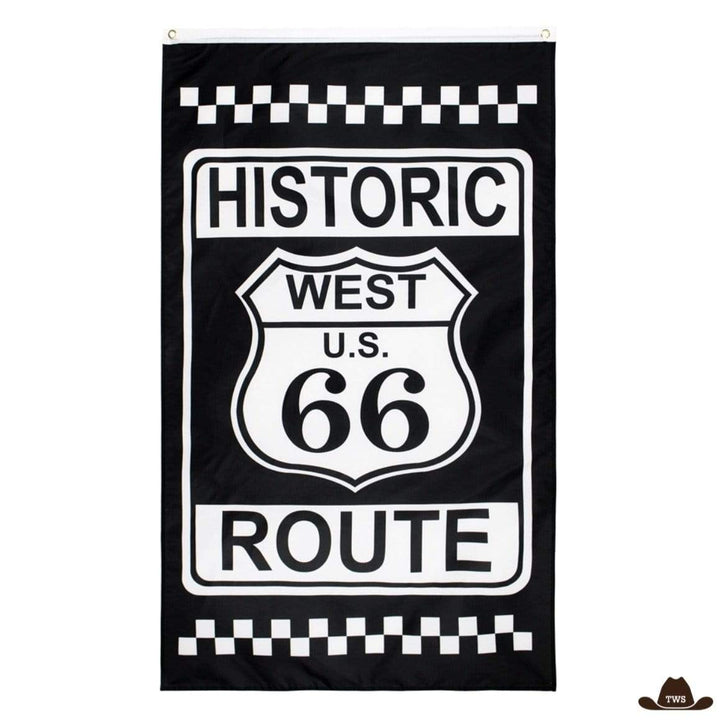 Drapeau Route 66