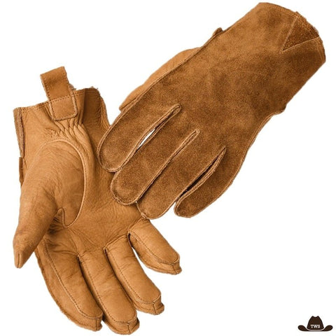 gants cuir western
