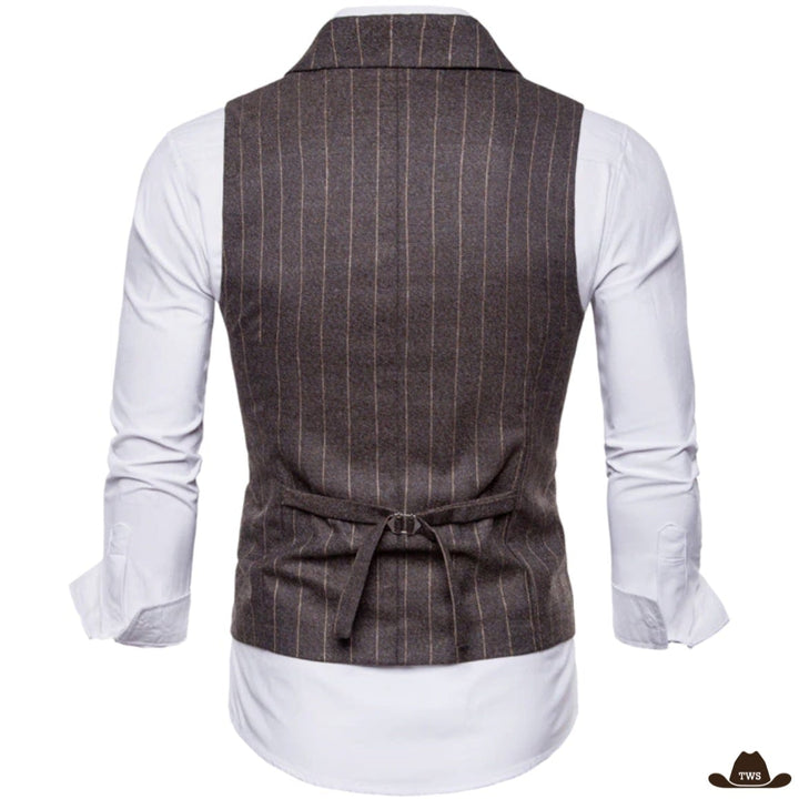 Gilet Cowboy Marron